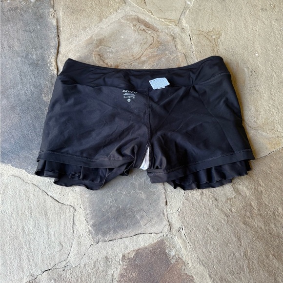 Nike Women's Black Ruffle tennis Skirt - Picture 5 of 8